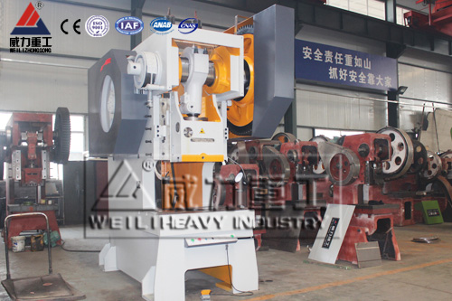 JB21-160噸開式鋼板固定臺沖床