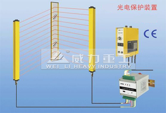 沖床廠家選擇光電保護(hù)裝置的運(yùn)行原理