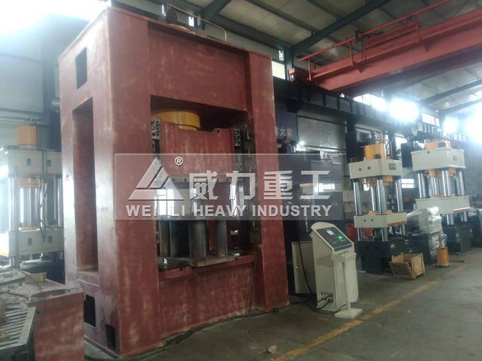 500噸液壓沖床安裝調(diào)試